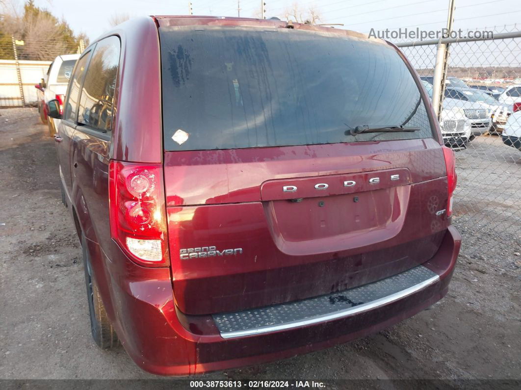 2017 Dodge Grand Caravan Gt Red vin: 2C4RDGEG9HR567691