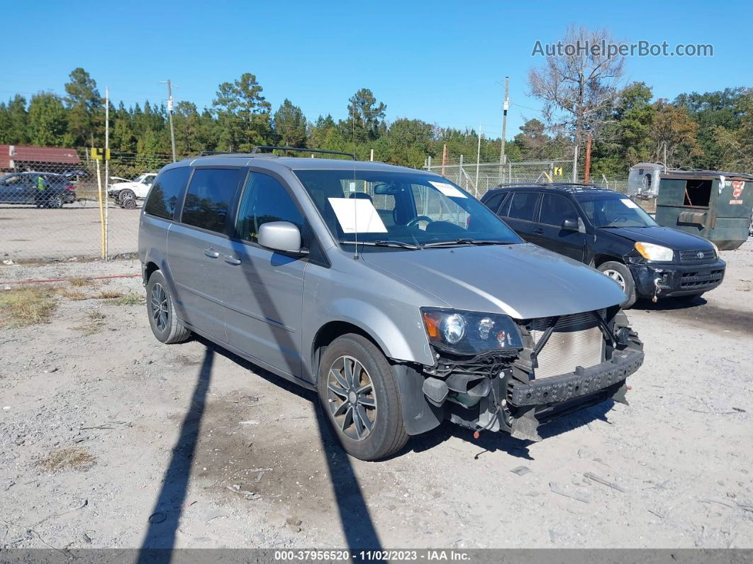 2017 Dodge Grand Caravan Gt Серый vin: 2C4RDGEG9HR696577