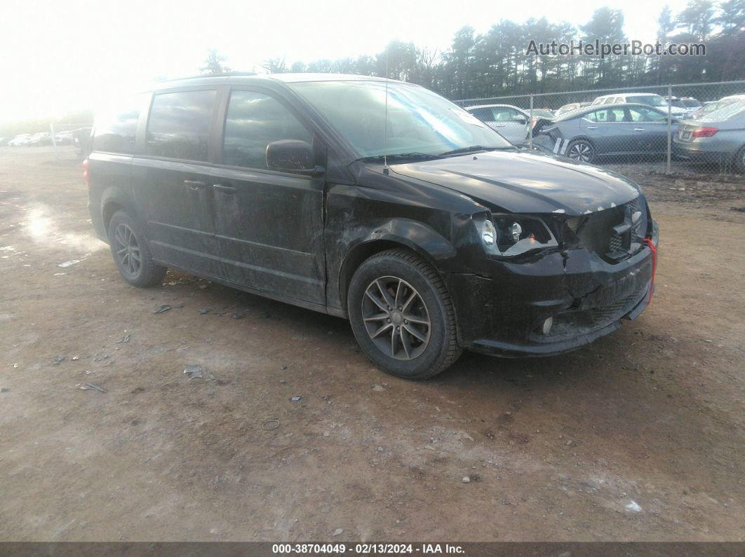 2017 Dodge Grand Caravan Gt Black vin: 2C4RDGEG9HR717024