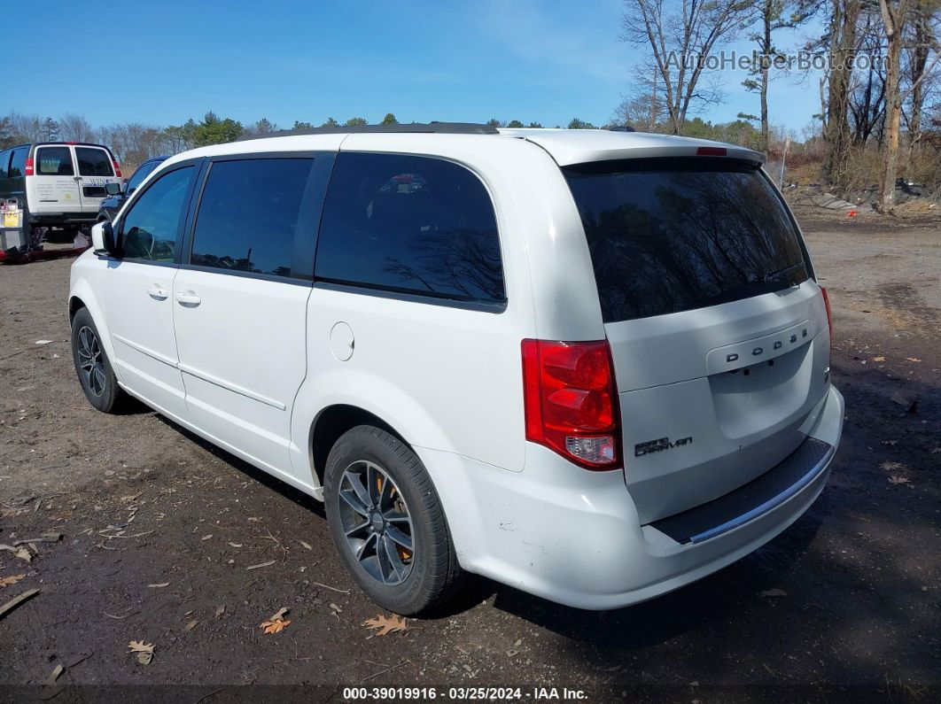 2017 Dodge Grand Caravan Gt Белый vin: 2C4RDGEG9HR799191