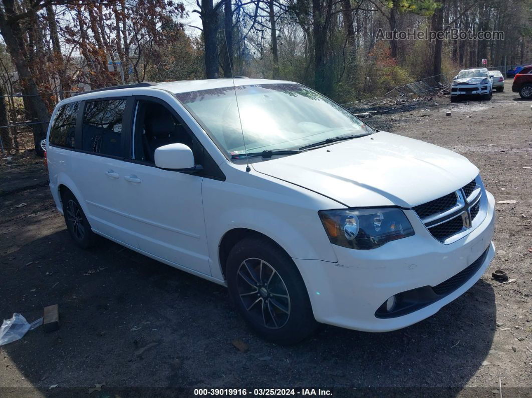 2017 Dodge Grand Caravan Gt White vin: 2C4RDGEG9HR799191