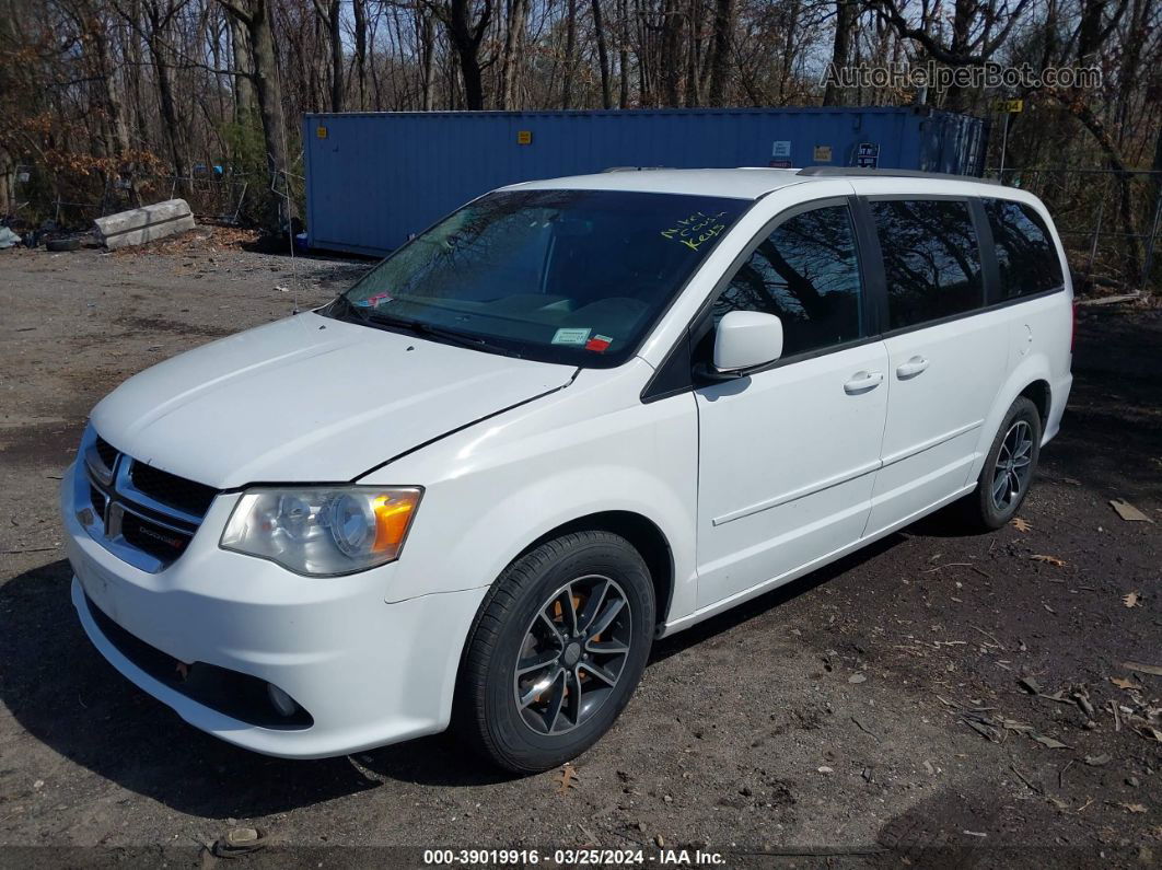 2017 Dodge Grand Caravan Gt White vin: 2C4RDGEG9HR799191