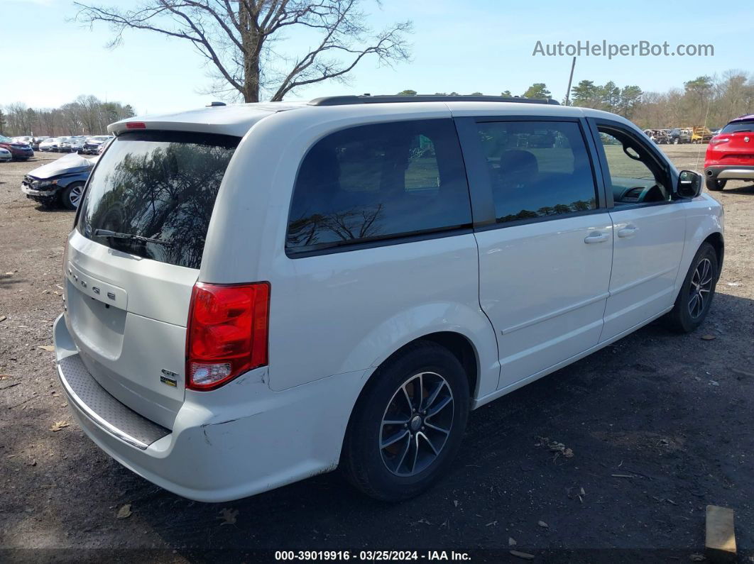 2017 Dodge Grand Caravan Gt White vin: 2C4RDGEG9HR799191