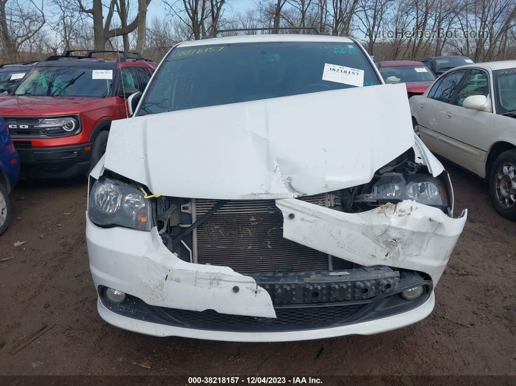 2017 Dodge Grand Caravan Gt White vin: 2C4RDGEGXHR596858