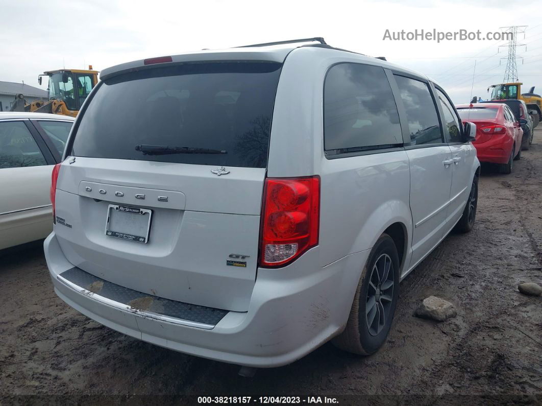 2017 Dodge Grand Caravan Gt White vin: 2C4RDGEGXHR596858