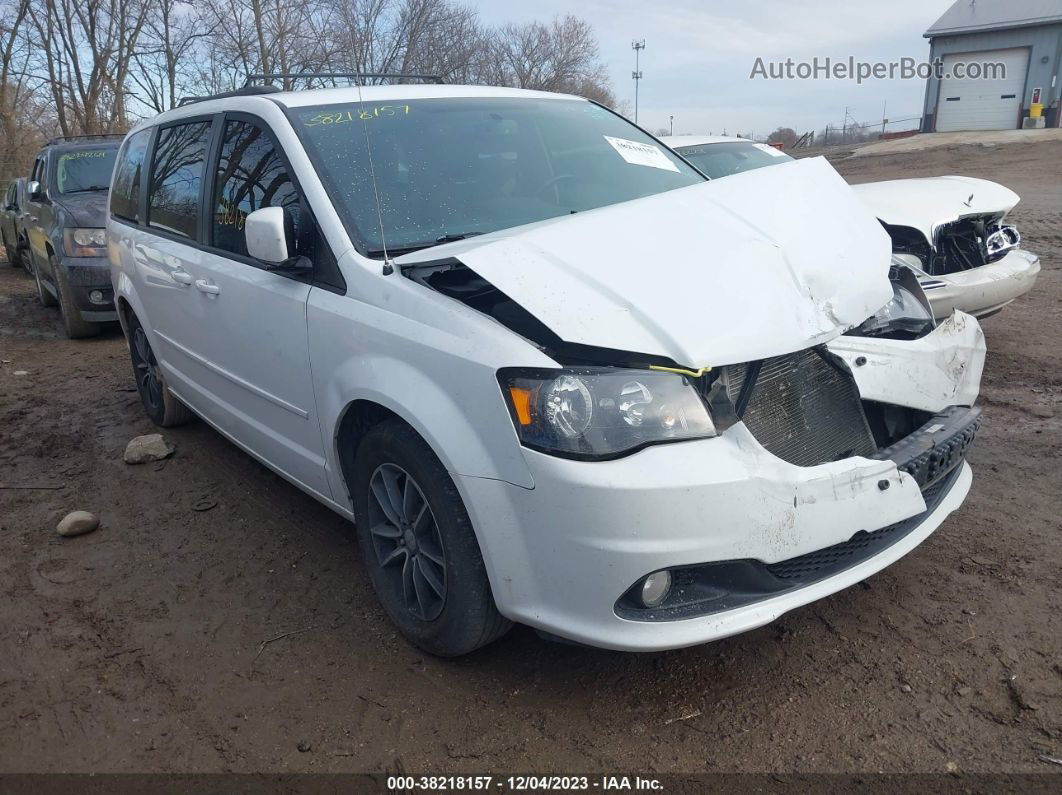 2017 Dodge Grand Caravan Gt White vin: 2C4RDGEGXHR596858