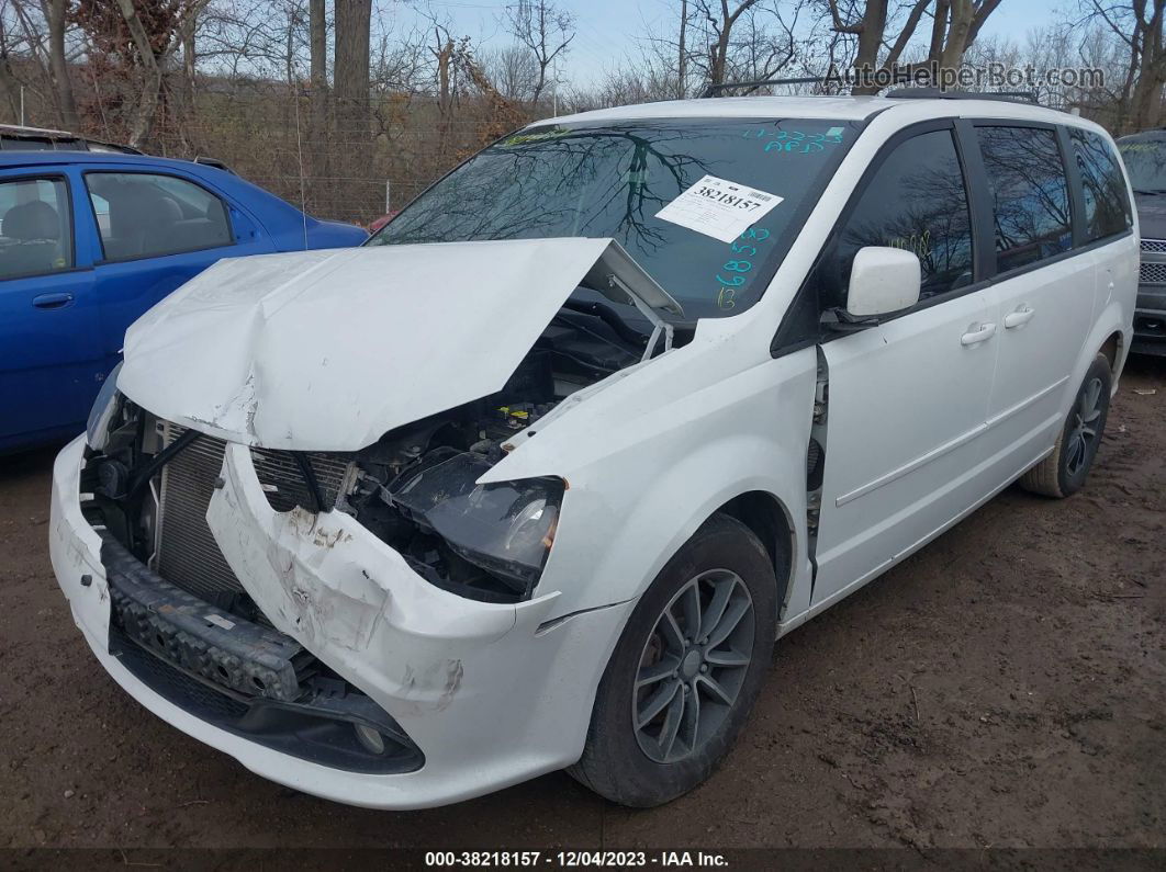 2017 Dodge Grand Caravan Gt White vin: 2C4RDGEGXHR596858