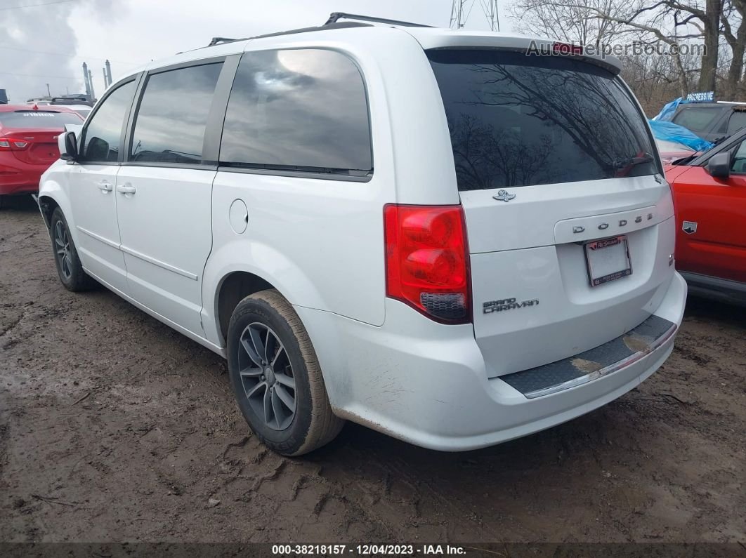 2017 Dodge Grand Caravan Gt Белый vin: 2C4RDGEGXHR596858