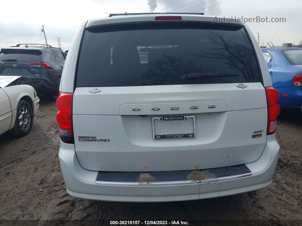 2017 Dodge Grand Caravan Gt White vin: 2C4RDGEGXHR596858