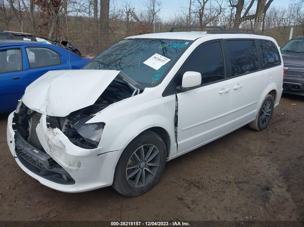 2017 Dodge Grand Caravan Gt White vin: 2C4RDGEGXHR596858