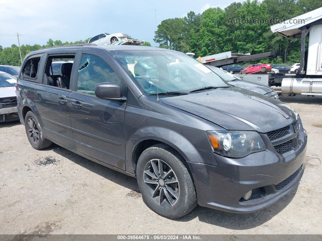 2017 Dodge Grand Caravan Gt Серый vin: 2C4RDGEGXHR862296