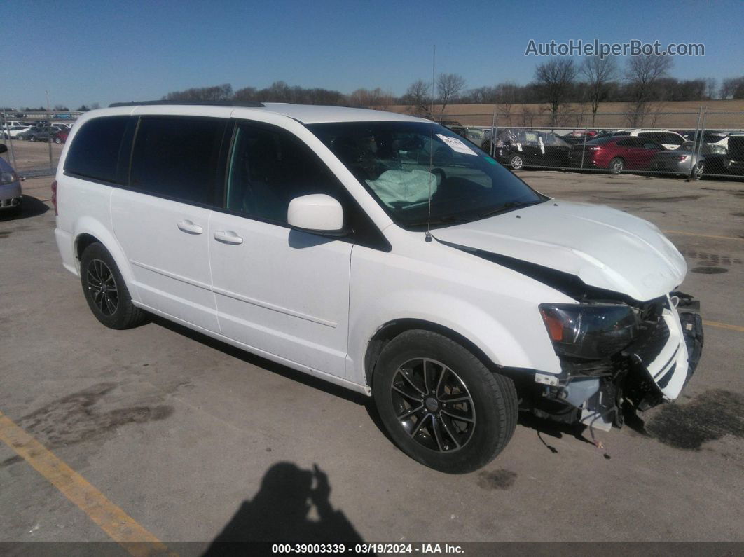 2017 Dodge Grand Caravan Gt Белый vin: 2C4RDGEGXHR863948