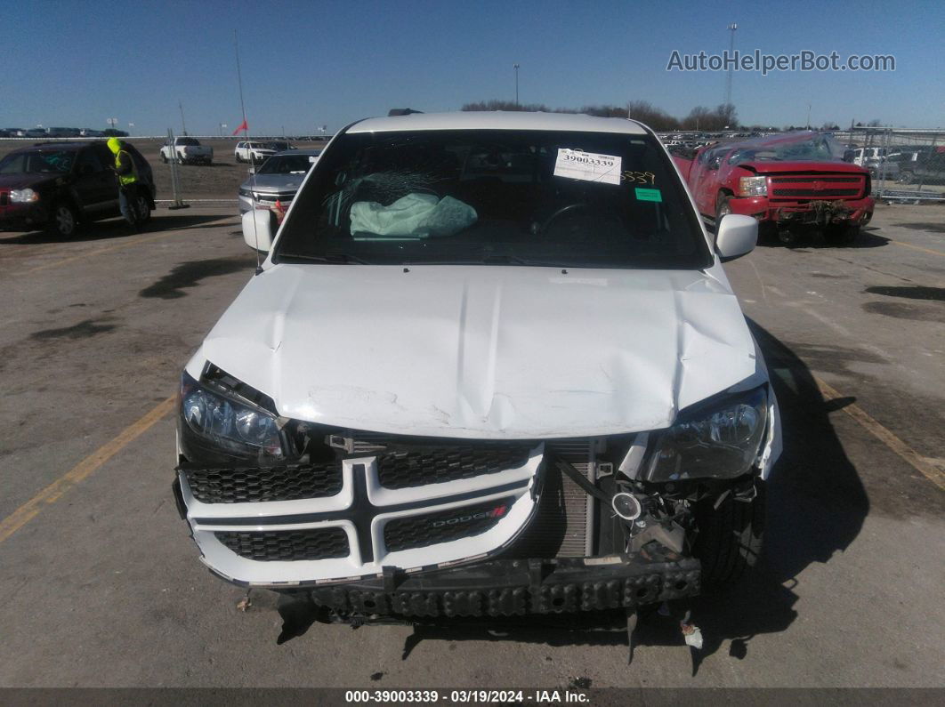 2017 Dodge Grand Caravan Gt White vin: 2C4RDGEGXHR863948