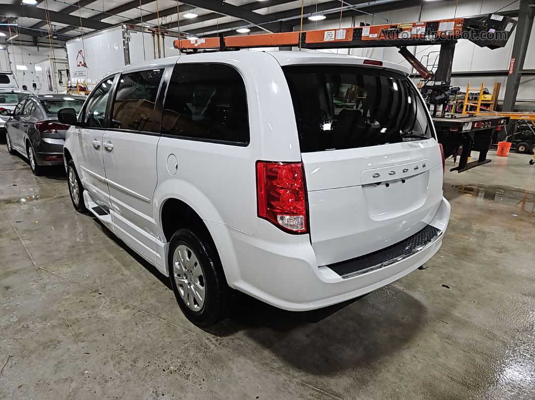 2017 Dodge Grand Caravan Se White vin: 2C7WDGBG2HR687083