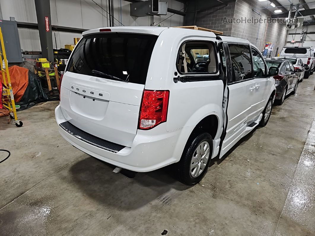 2017 Dodge Grand Caravan Se White vin: 2C7WDGBG2HR687083