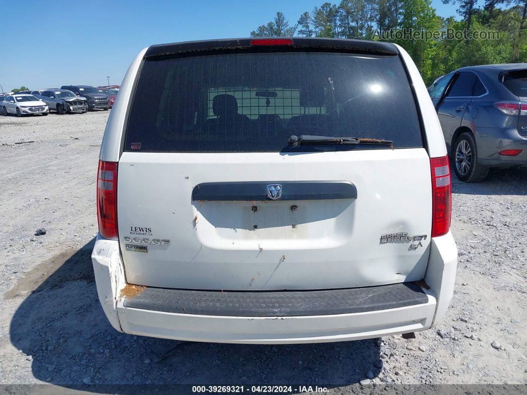 2010 Dodge Grand Caravan C/v White vin: 2D4CN1AE1AR339990