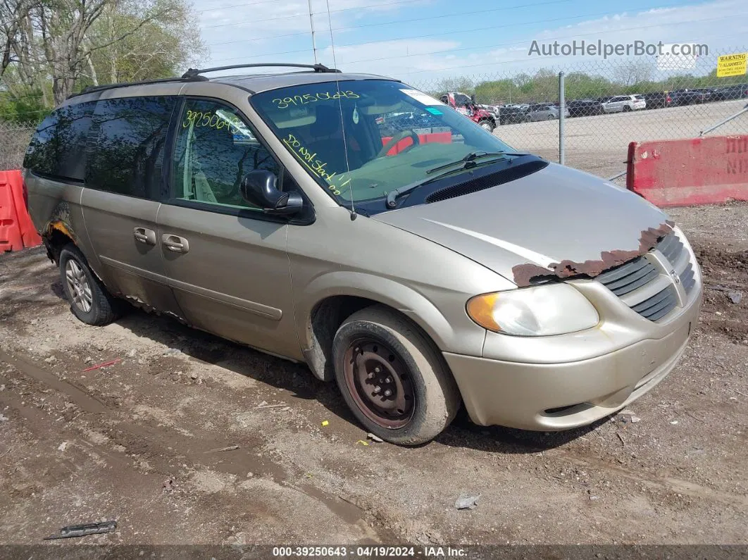 2005 Dodge Grand Caravan Se Gold vin: 2D4GP24R05R164931