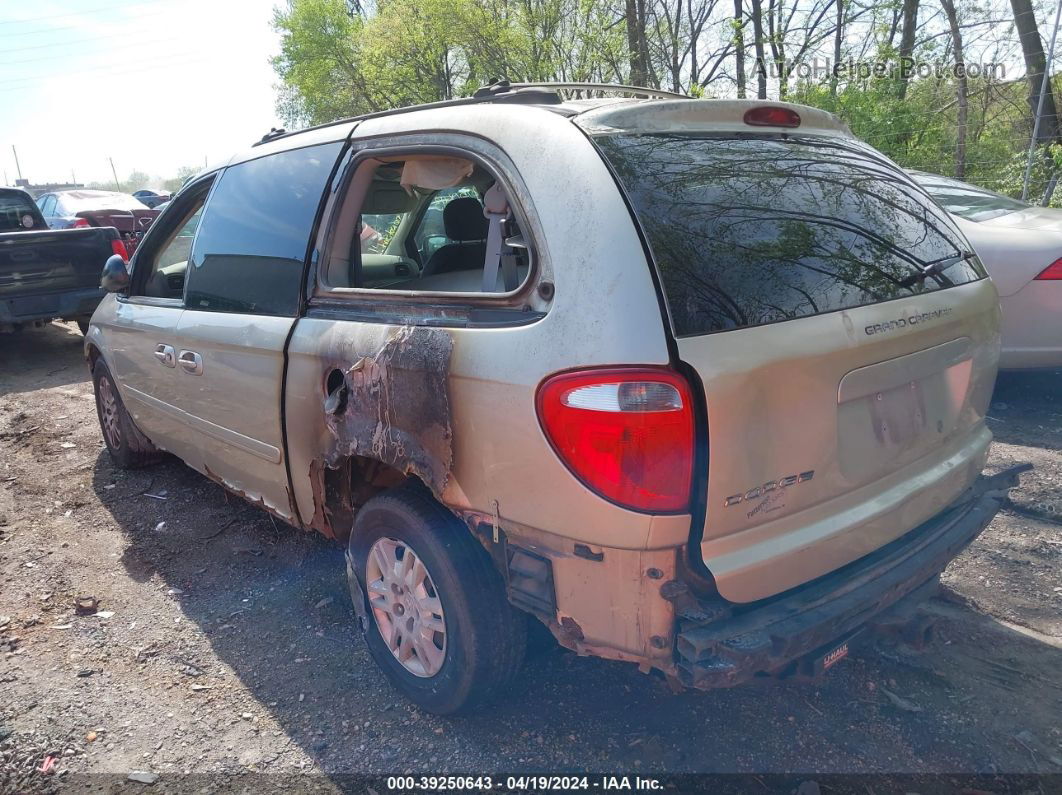 2005 Dodge Grand Caravan Se Gold vin: 2D4GP24R05R164931