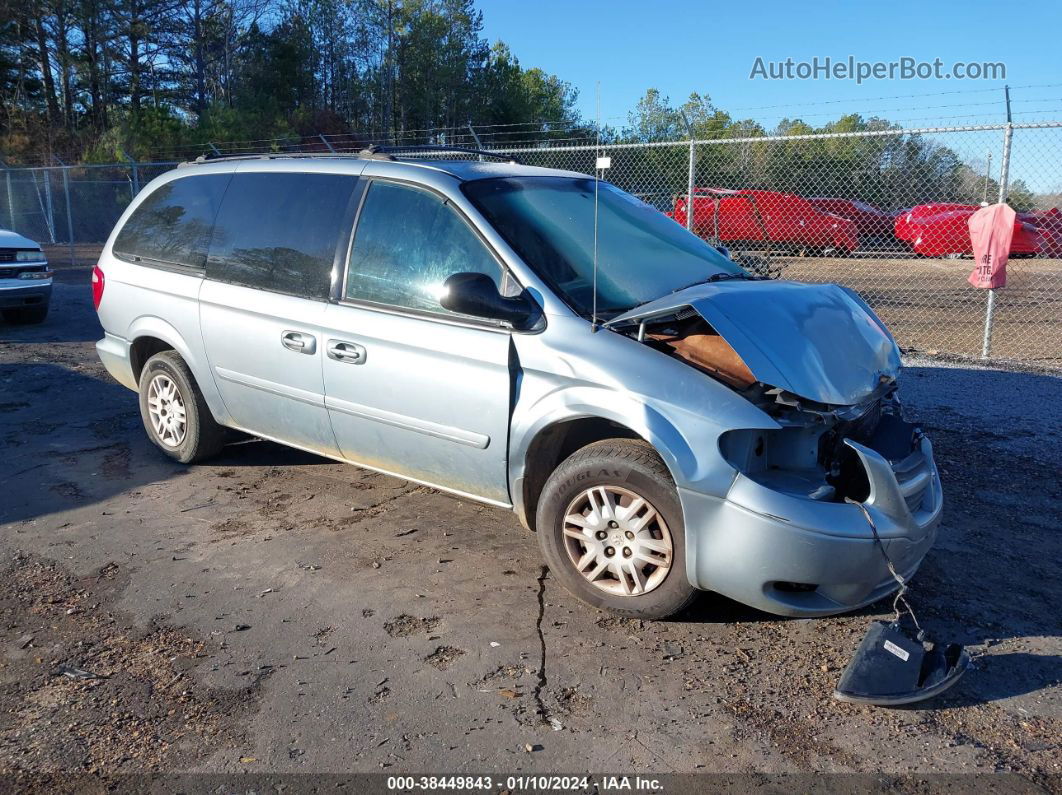 2005 Dodge Grand Caravan Se Light Blue vin: 2D4GP24R35R106411