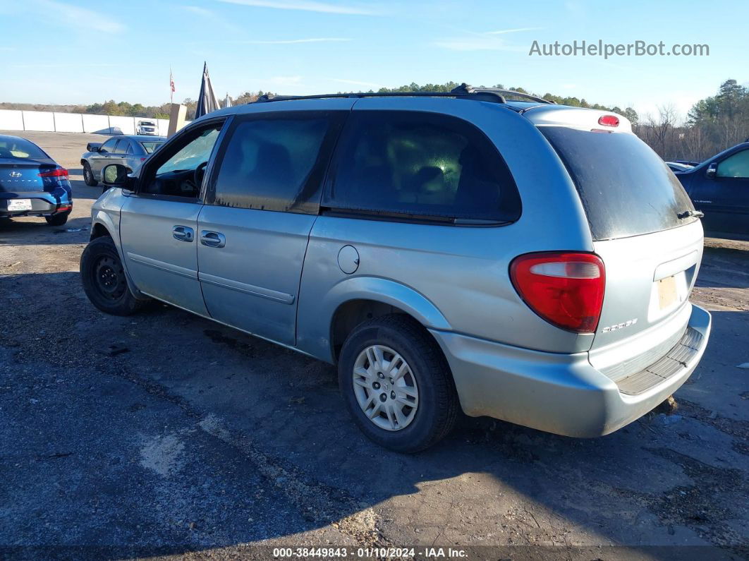 2005 Dodge Grand Caravan Se Light Blue vin: 2D4GP24R35R106411