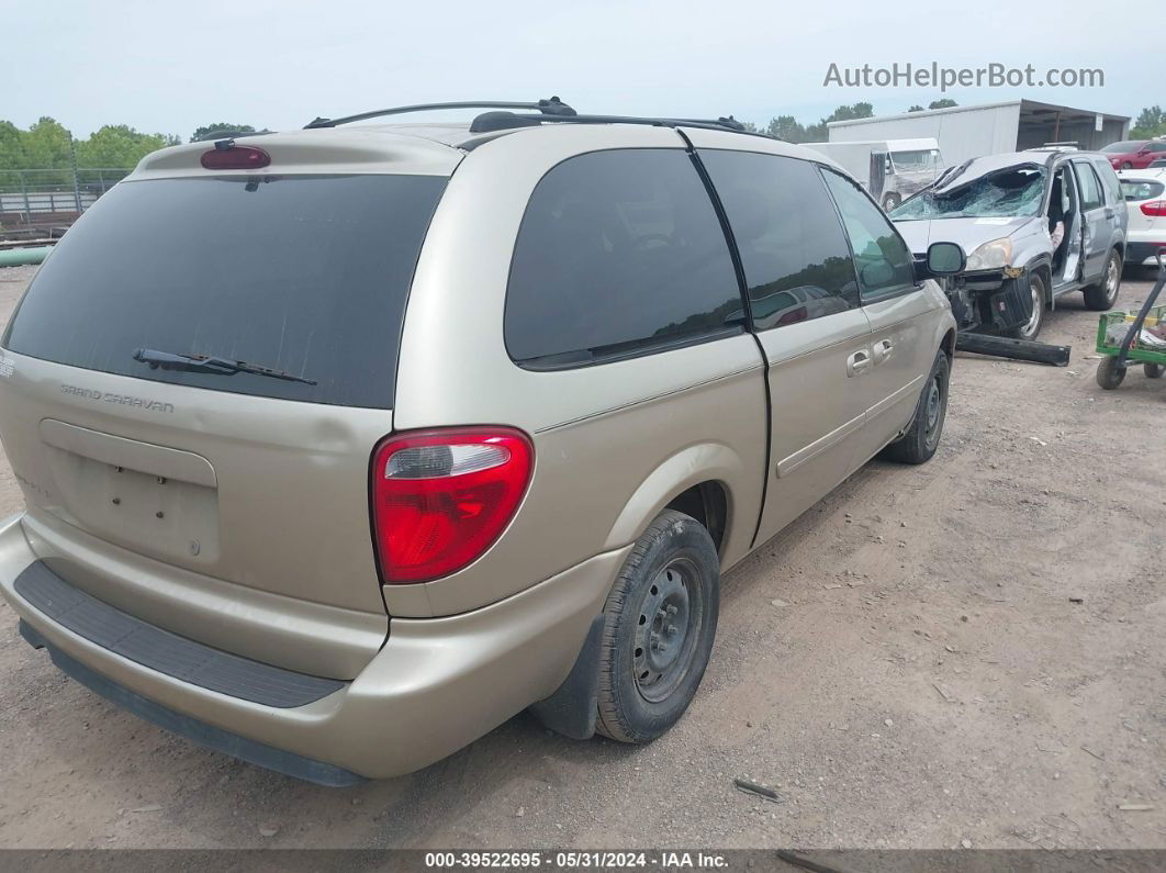 2005 Dodge Grand Caravan Se Gold vin: 2D4GP24R35R172618