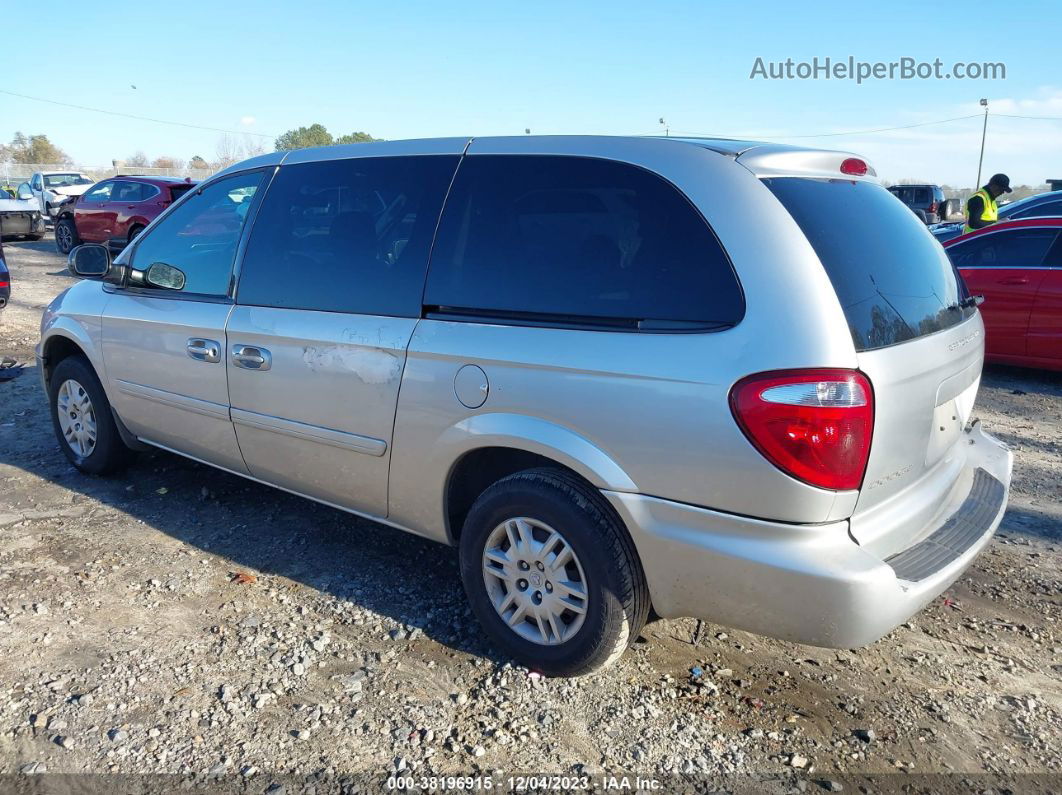 2005 Dodge Grand Caravan Se Серебряный vin: 2D4GP24R45R201379