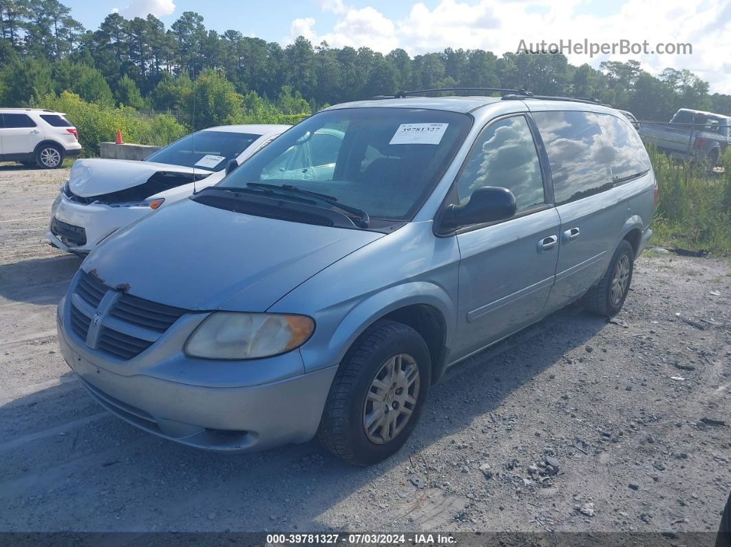 2005 Dodge Grand Caravan Se Light Blue vin: 2D4GP24R45R251537