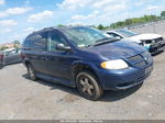 2005 Dodge Grand Caravan Se Blue vin: 2D4GP24R55R248470