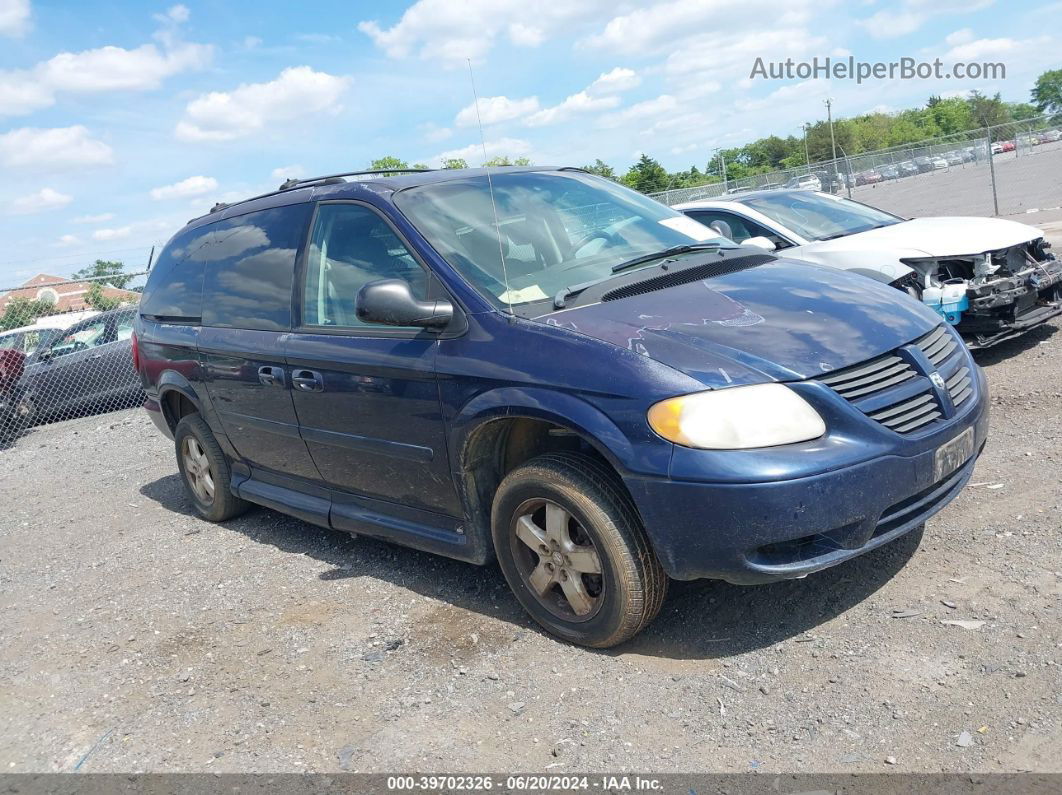 2005 Dodge Grand Caravan Se Blue vin: 2D4GP24R55R248470