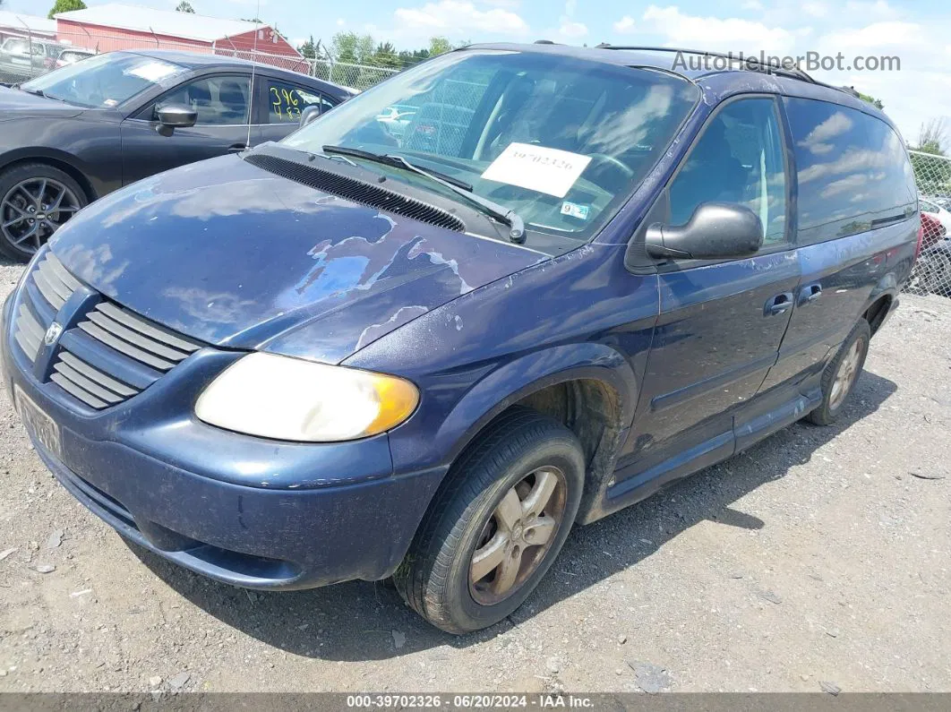 2005 Dodge Grand Caravan Se Blue vin: 2D4GP24R55R248470