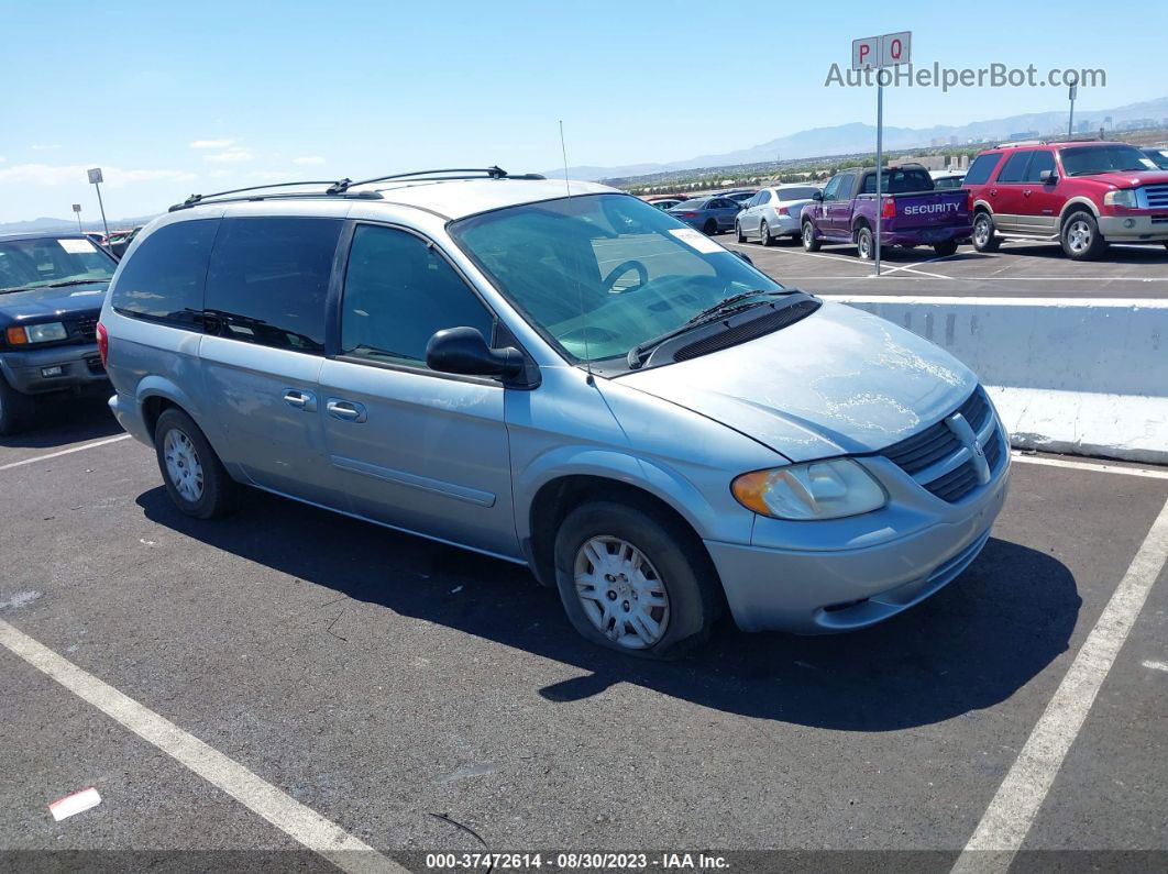 2005 Dodge Grand Caravan Se Light Blue vin: 2D4GP24R65R109769