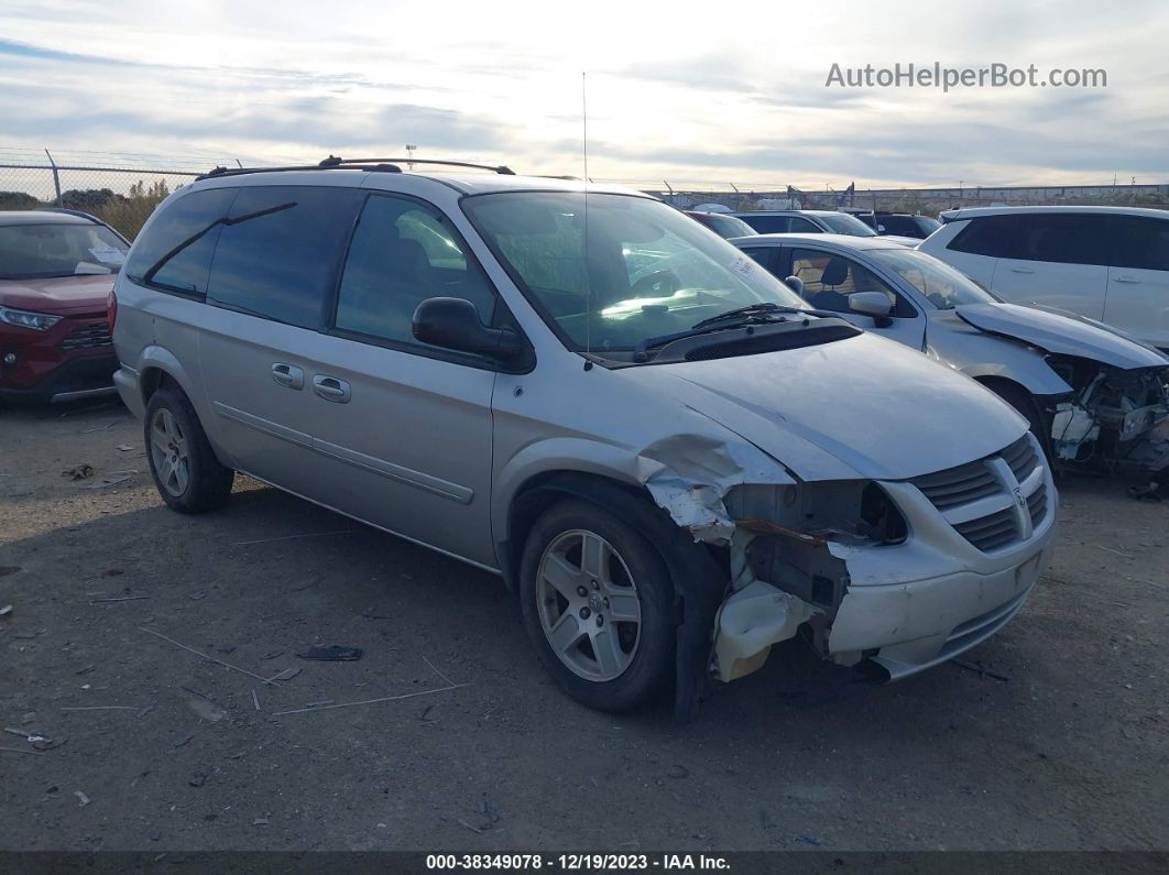 2005 Dodge Grand Caravan Se Серый vin: 2D4GP24R75R107061