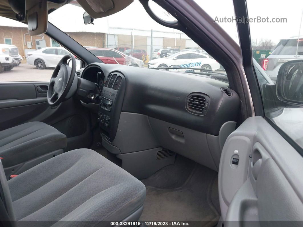 2005 Dodge Grand Caravan Se Серебряный vin: 2D4GP24R95R109362