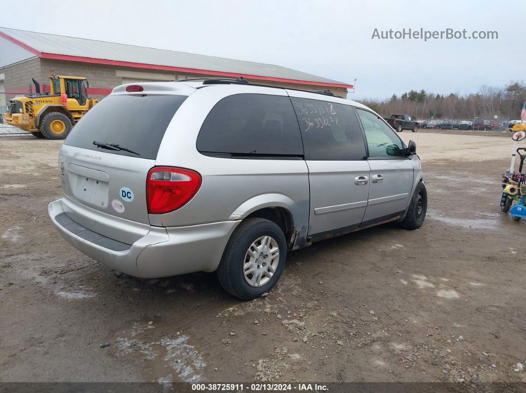 2005 Dodge Grand Caravan Se Silver vin: 2D4GP24RX5R106938