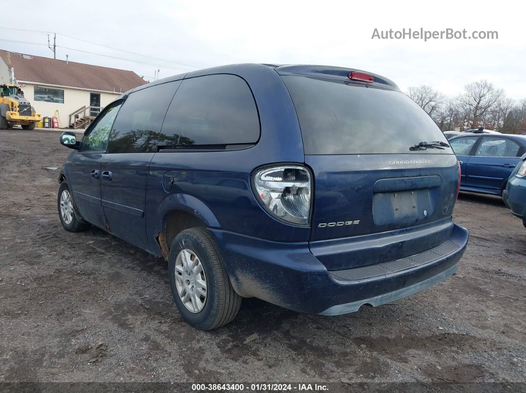 2005 Dodge Grand Caravan Se Синий vin: 2D4GP24RX5R146209