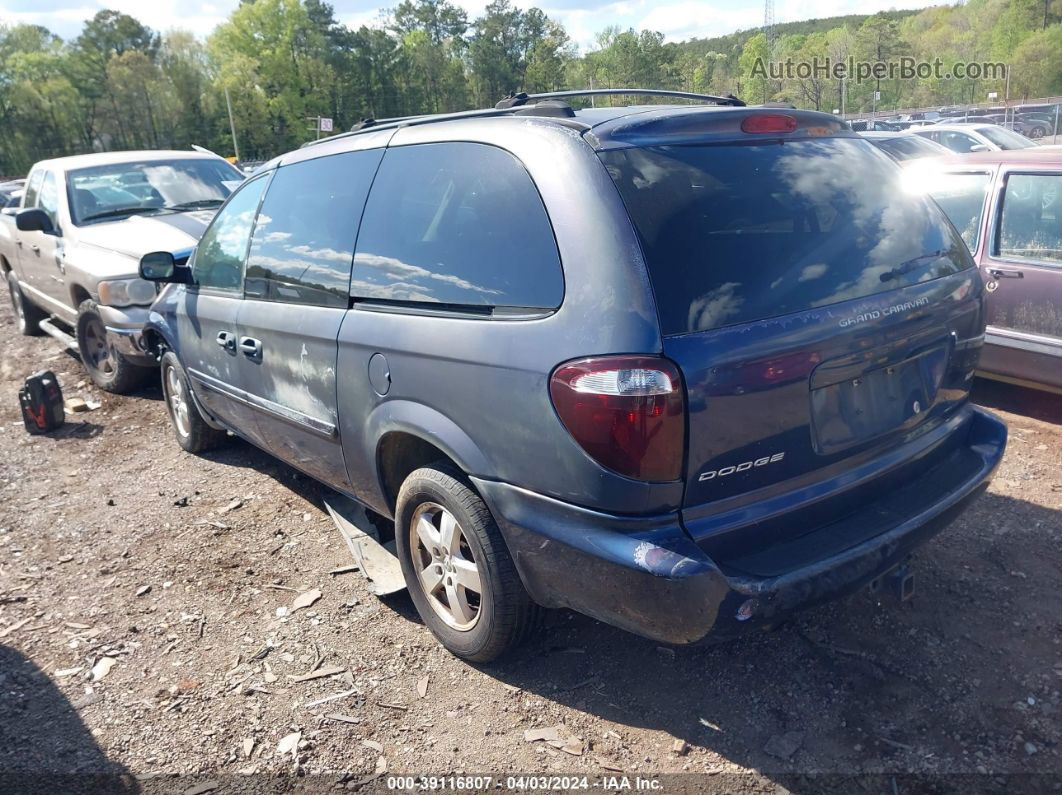 2005 Dodge Grand Caravan Sxt Blue vin: 2D4GP44L05R374744