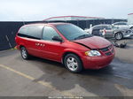 2005 Dodge Grand Caravan Sxt Red vin: 2D4GP44L15R224593