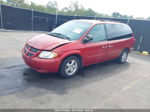 2005 Dodge Grand Caravan Sxt Красный vin: 2D4GP44L15R224593