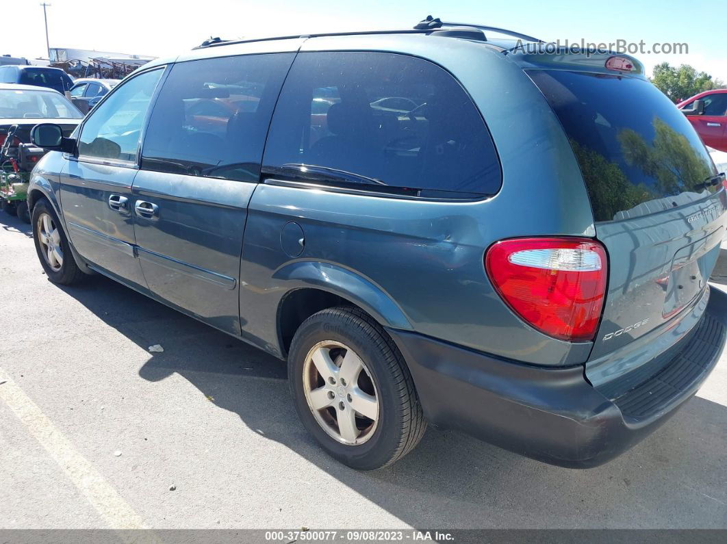 2005 Dodge Grand Caravan Sxt Бирюзовый vin: 2D4GP44L15R390516