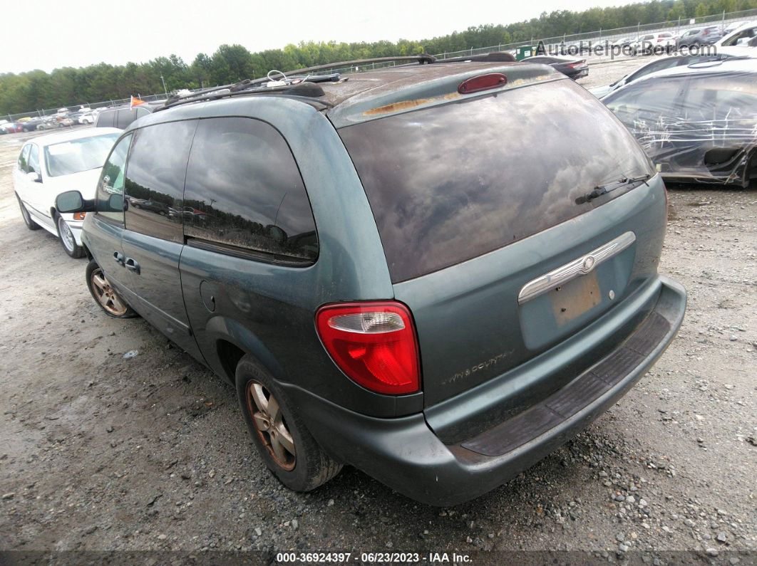 2005 Dodge Grand Caravan Sxt Синий vin: 2D4GP44L15R461987