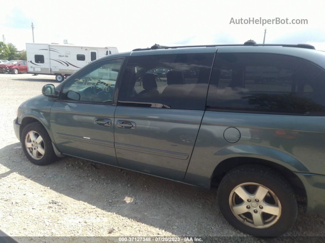 2005 Dodge Grand Caravan Sxt Blue vin: 2D4GP44L25R528578