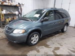 2005 Dodge Grand Caravan Sxt Blue vin: 2D4GP44L35R419367