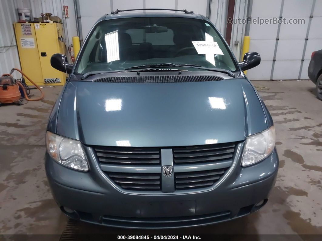 2005 Dodge Grand Caravan Sxt Blue vin: 2D4GP44L35R419367