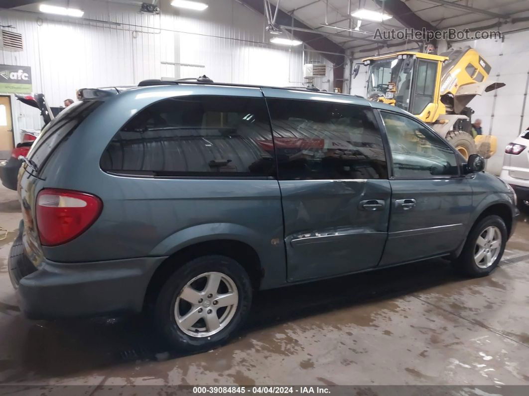 2005 Dodge Grand Caravan Sxt Blue vin: 2D4GP44L35R419367