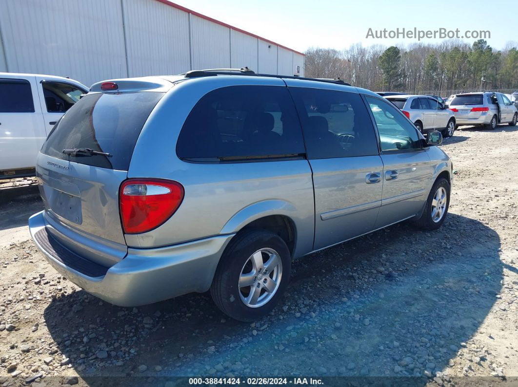 2005 Dodge Grand Caravan Sxt Синий vin: 2D4GP44L45R312683