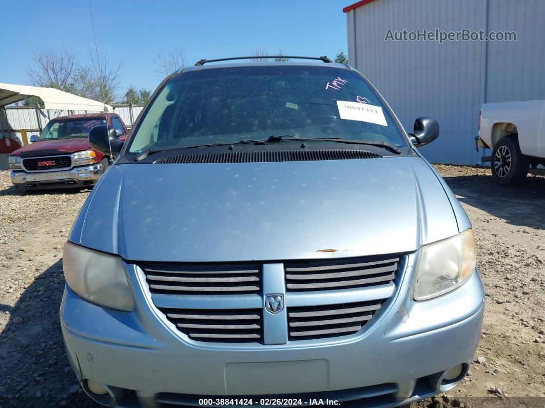 2005 Dodge Grand Caravan Sxt Blue vin: 2D4GP44L45R312683