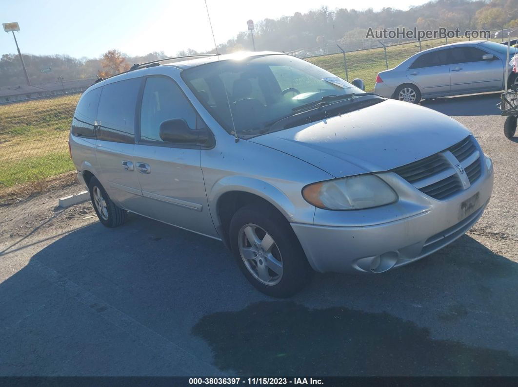 2005 Dodge Grand Caravan Sxt Silver vin: 2D4GP44L45R443225