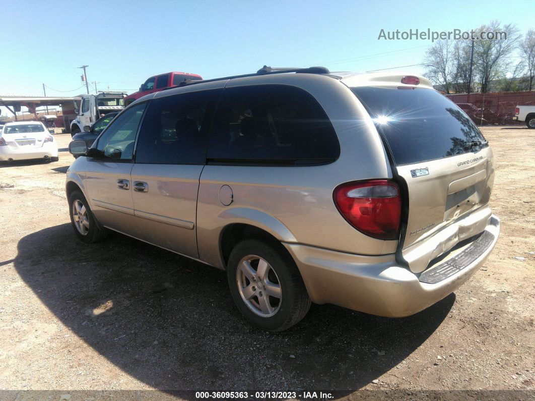 2005 Dodge Grand Caravan Sxt Золотой vin: 2D4GP44L45R461904