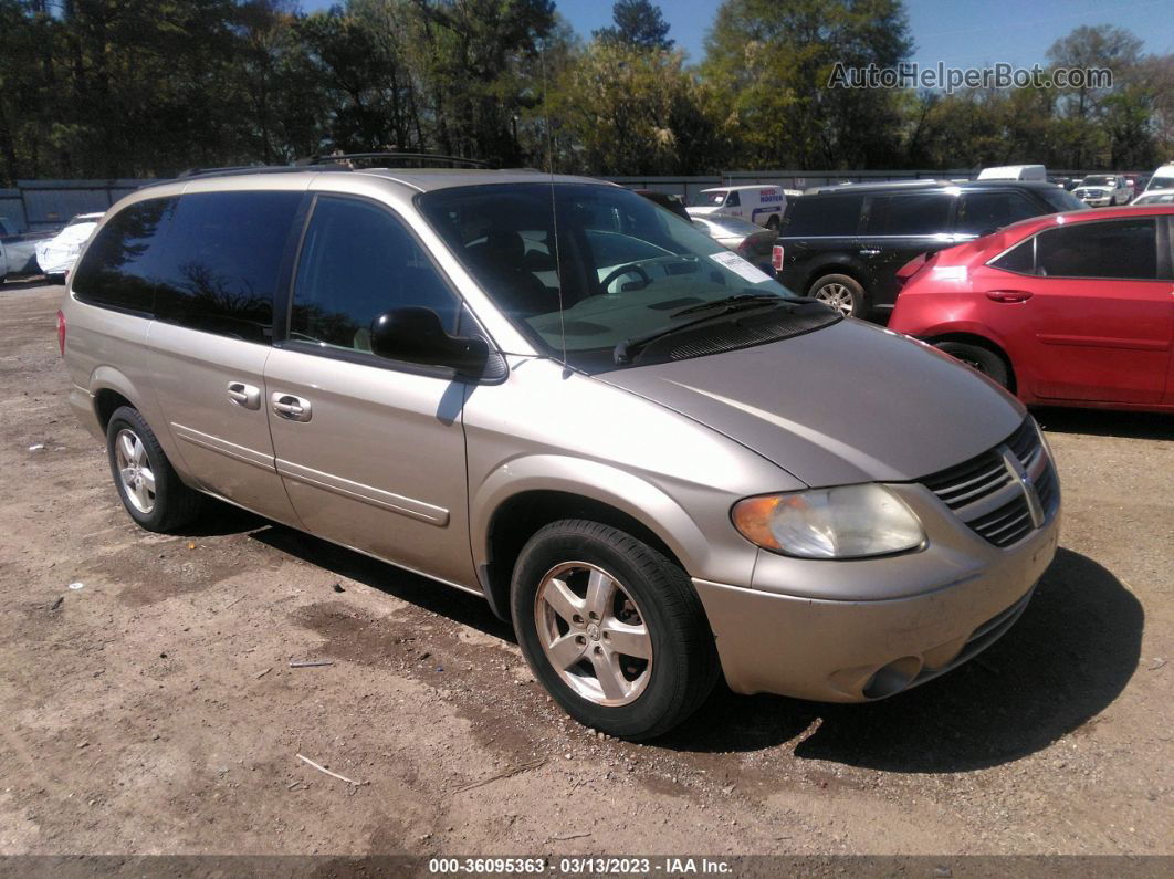 2005 Dodge Grand Caravan Sxt Золотой vin: 2D4GP44L45R461904