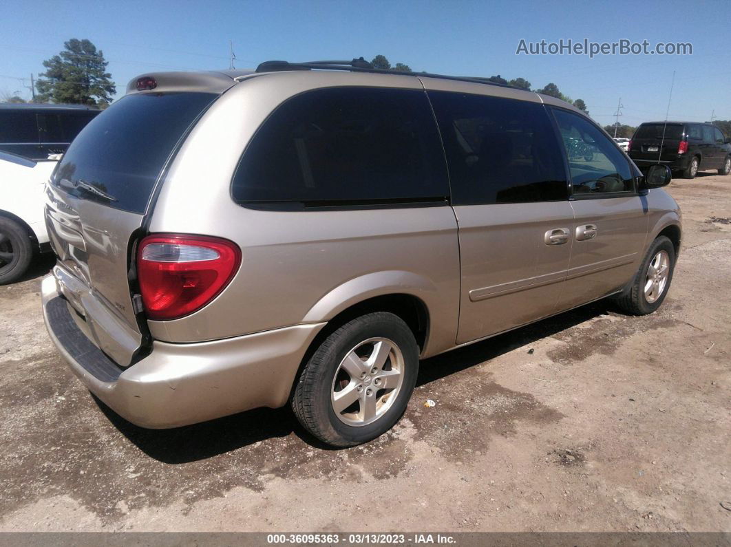 2005 Dodge Grand Caravan Sxt Золотой vin: 2D4GP44L45R461904